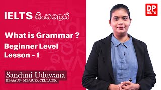 Beginner Level (Grammar) - Lesson 1  What is Gramm