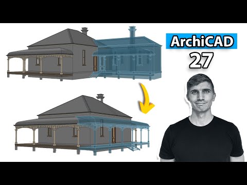 ArchiCAD 27 NEW Tools & Features (Tech Preview) Design Options, Distance guides & More!
