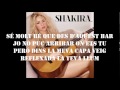 Shakira - Boig Per Tu (Letra)
