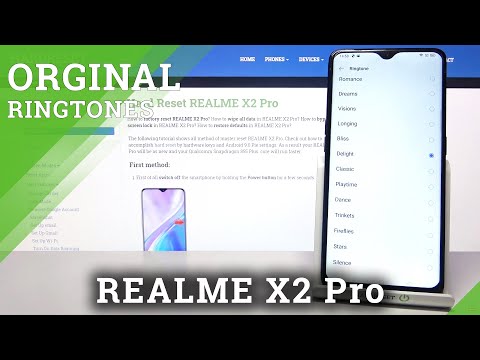 Realme X2 Pro Full List of Alarm Tones