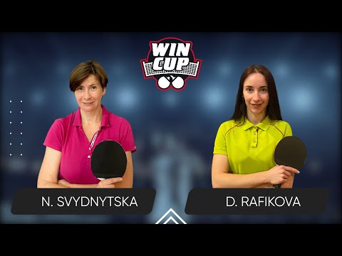 17:00 Nataliia Svydnytska - Diana Rafikova West 3 WIN CUP 21.05.2024 | Table Tennis WINCUP 1