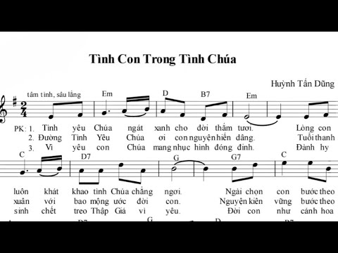 TÌNH CON TRONG TÌNH CHÚA - HUỲNH TẤN DŨNG - Trình bày Thiên Phú & Tuấn Anh