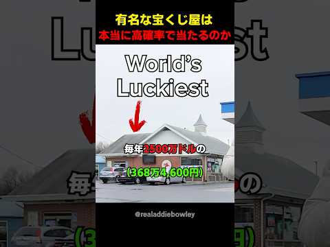 有名な宝くじ屋は本当に高確率で当たるのか