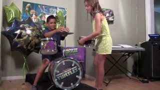 Teenage Mutant Ninja Turtles Jr Drum Set Peavey