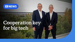 Australia's PM Albanese meets Apple CEO Cook on AI regulation, social media control