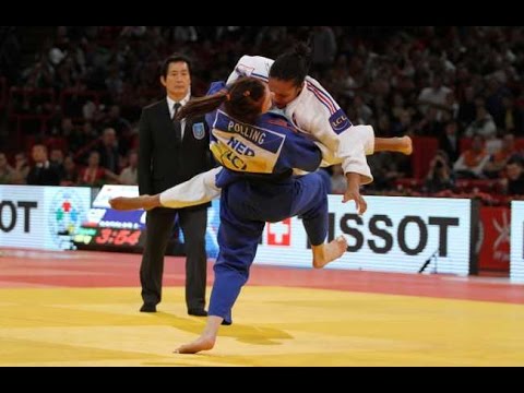 JUDO 2011 World Championships: Lucie Decosse (FRA) - Kim Polling (NED) [LEGENDARY IPPON!]