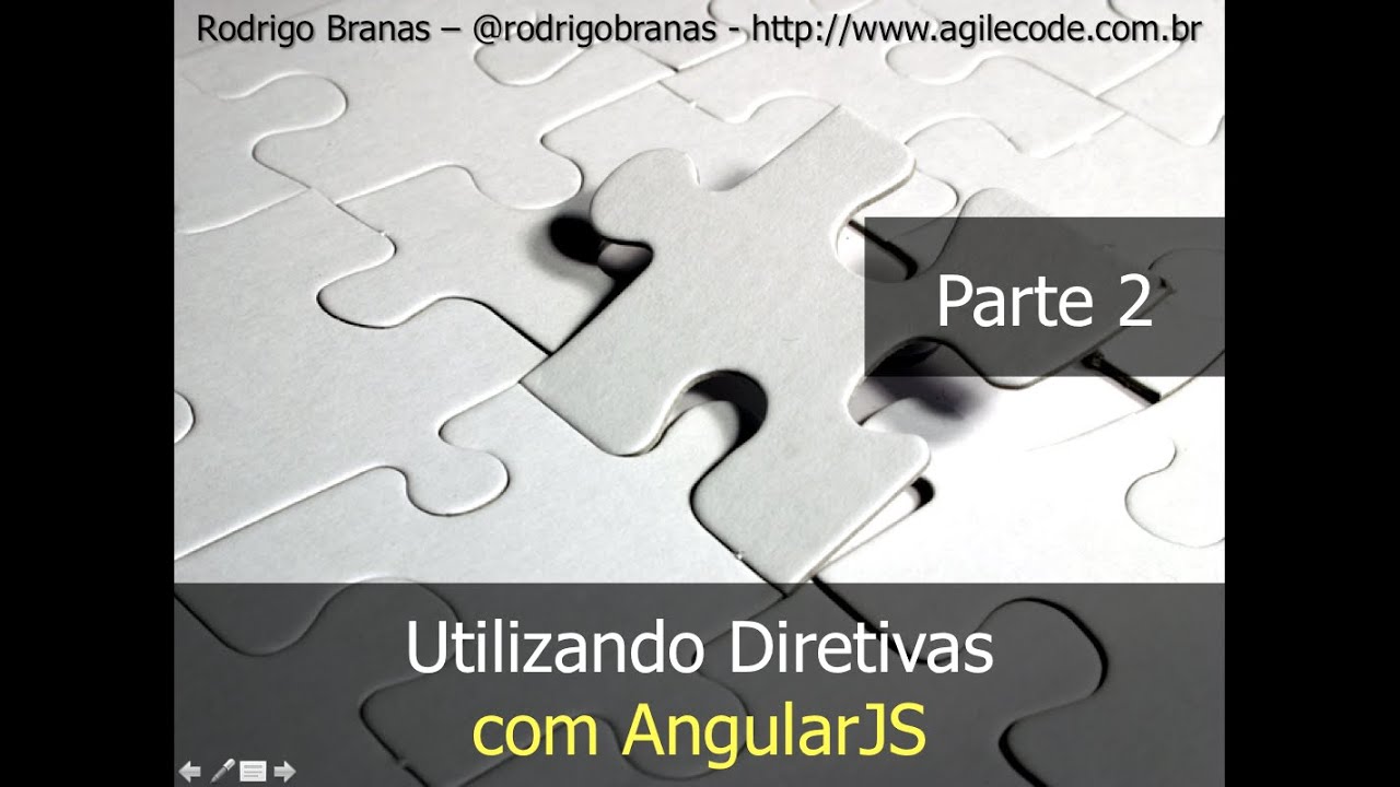 AngularJS #3 - Usando Diretivas - Parte 2 - Rodrigo Branas