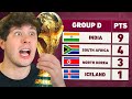 WORLD CUP with the WORST National Teams