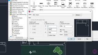 4-1 How to Insert Blocks in AutoCAD (AutoCAD 2023)