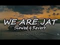 WE ARE JAT Slowed A Reverb