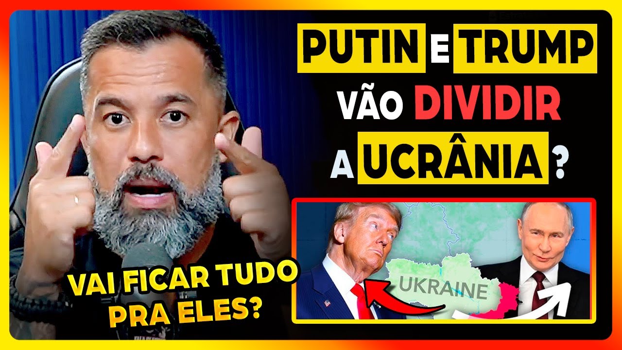 ALERTA! ACABOU pra UCRÂNIA: TRUMP e PUTIN vão DIVIDIR o PAÍS | Fala Glauber Podcast #1