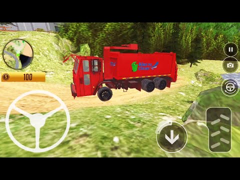Garbage Trash Truck Offroad Driver   Uphill Dump Truck Driving Simulator   Android Gamep