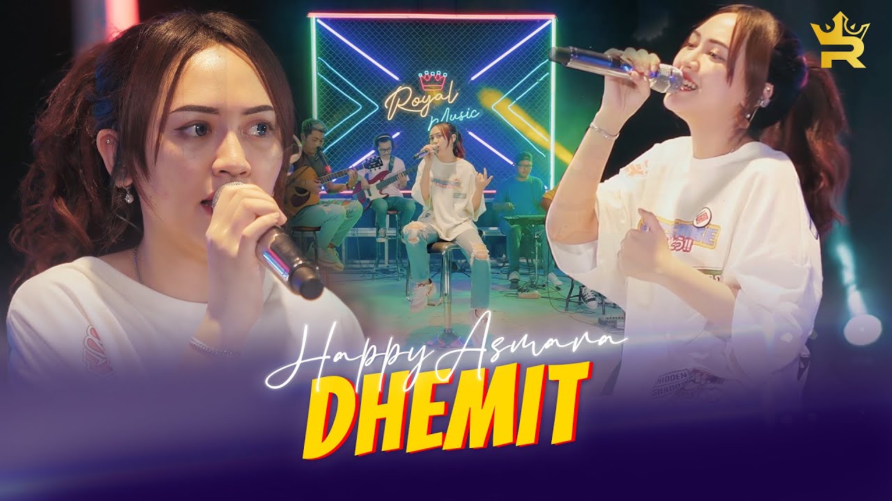 HAPPY ASMARA - DHEMIT ( Official Live Music )