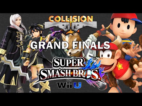 Smash Wii U Tournament Grand Finals - Nairo (Robin/Dark Pit) vs NAKAT (Fox/Diddy/Ness) - Collision X