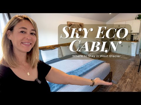 グレイシャー国立公園周辺の宿泊施設 | スカイ・エコ・キャビンズ レビュー (Where to Stay Near Glacier National Park | Sky Eco Cabins Review)