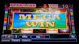Mega Win Jackpot Freispiele auf 4 Euro Fach Bally Wulff Spielautomaten Casino 