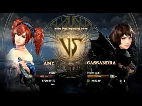 [SC6] Cassandra (Voleno) vs Amy (Finzy) [4K 60FPS]