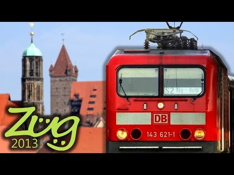 Train 2013: S2 Nuremberg-Altdorf (2015) with BR143, x-cars / Nuremberg S-Bahn