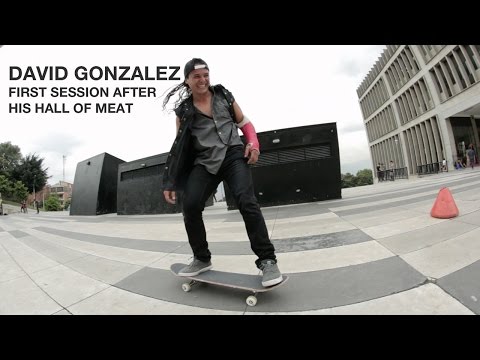 David González first session after his Hall of Meat