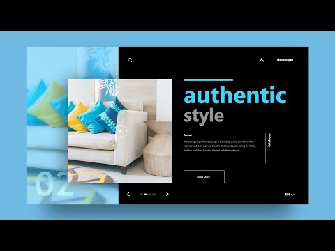Web Design In Adobe XD | How To Make Website UI Design Using Adobe XD