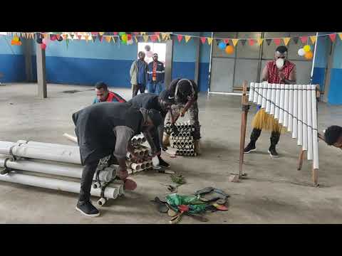 UOG AROBSA Bamboo Band Sound check at DBTS Simbu (2020)