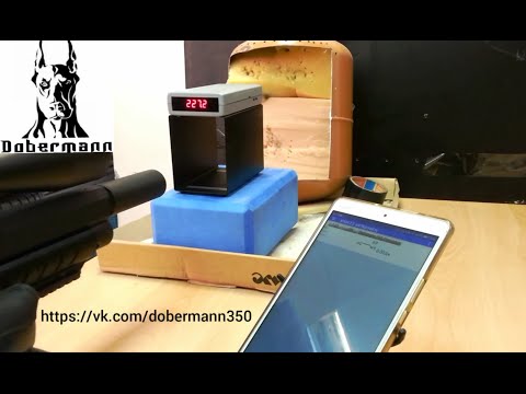 Доберман, контрольный отстрел разными пулями перед новыми экспериментами.