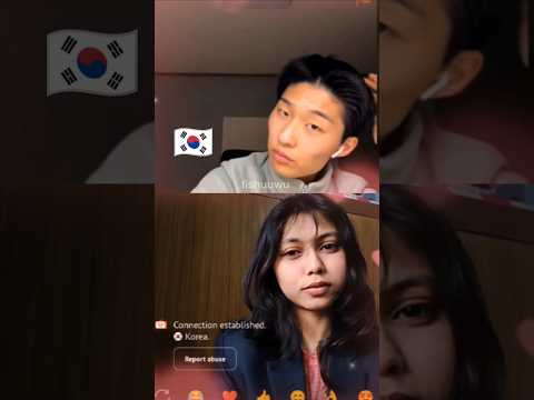 MET THE FINEST KOREAN MAN ON OMETV 😍 #ometv #korean #omegle