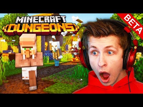 Tewtiy - The SUPERCHARGED Bow Is AMAZING! - Minecraft Dungeons: Ep 1