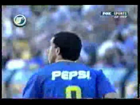 1er. Gol de Tevez a Banfield (Boca 3-Banfield 3 15-10-2003)