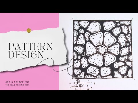 Hoe to draw flower | Relaxation with paint