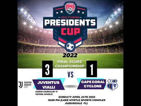 Presidents Cup FINAL Vialli Abr22 (HIGHLIGHTS)