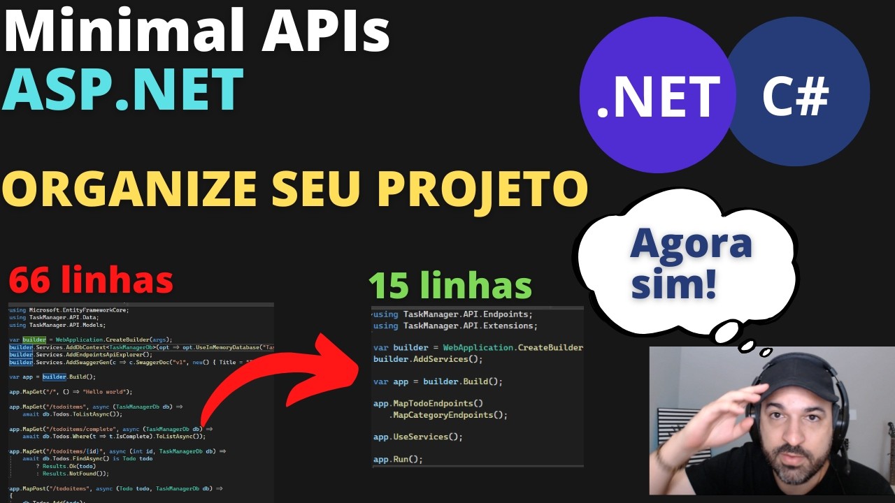Minimal API: Como organizar seu projeto ASP.NET