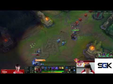Faker (Zed) 1v1 outplayed Kassadin (KR SoloQ)