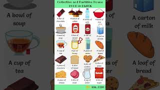 Collective Nouns for Food & Drink in English Grammar
