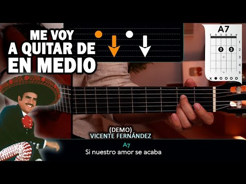Me Voy A Quitar De En Medio - Vicente Fernandez