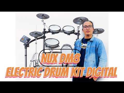 NUX DM8 - Electric Drum Kit Digital #setup #testing
