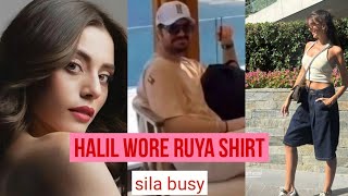Halil Ibrahim Ceyhan Wore Ruya Coric Shirt !Sila Turkoglu Busy