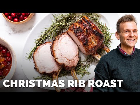Herb & Garlic Pork Rib Roast | Special Holiday Meal!