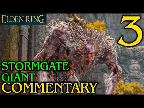 Elden Ring Walkthrough Part 3 - Wandering Noble Ashes & Stormgate Giant (PS5 Gameplay)