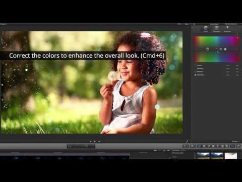 mGlitter in FCPX - Tutorial