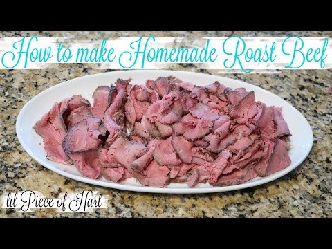 How to Make Homemade Roast Beef Lunch Meat | LOW CARB