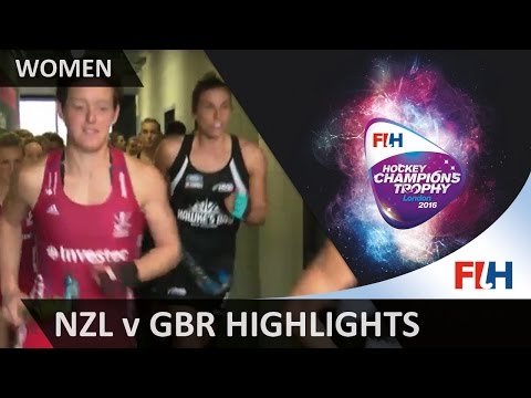 New Zealand v Great Britain Match Highlights #HCT2016