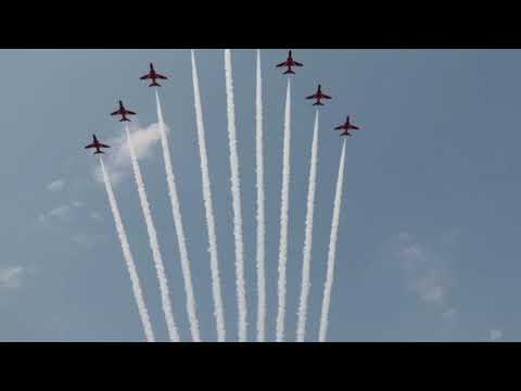 DandC Camp 2018 - Red Arrows Flypast