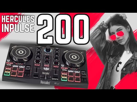 Hercules DJ Controller Inpulse 200 & DJuced DJ Software | Günstiger DJ Anfänger Controller