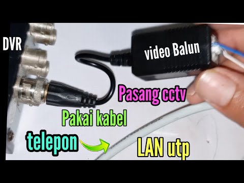 video balun cctv tanpa kabel rg59