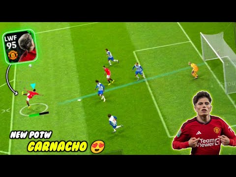 This Potw Garnacho is Special 😍 | eFootball 24