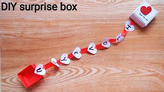 Diy Surprise Box |Surprise Gifts For Boyfriend Or Girlfriend/Tiny Love Gift/Last Minute Present Idea