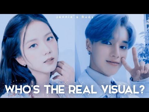 group's visual vs who I think is the real visual