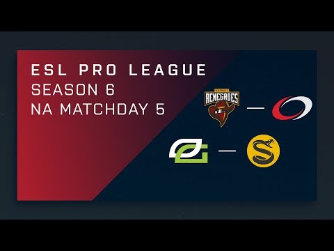 Full Broadcast: Renegades vs compLexity | OpTic vs. Splyce - Day 5 - ESL Pro League Season 6 - NA
