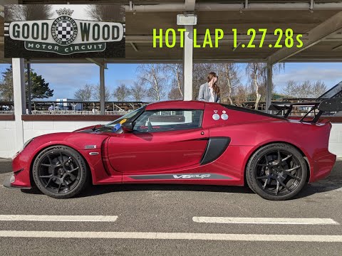 Lotus Exige V6 Cup Goodwood Fast Lap 1min27.28sec